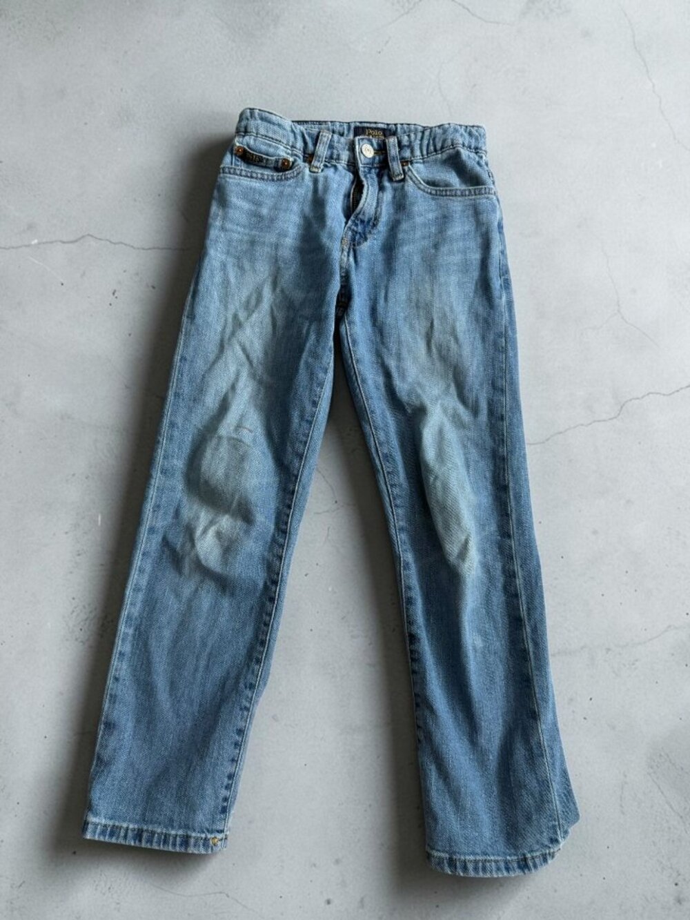 POLO RALPH LAUREN Kids Hampton Straight Denim Jeans Size 8
